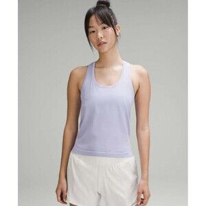 NWT 2023 Lululemon Women’s Swiftly Tech Race back Tank Top Size 16 Lilac